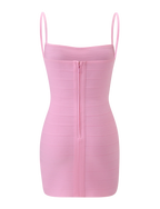 Blush Bandage Dress — Veylora